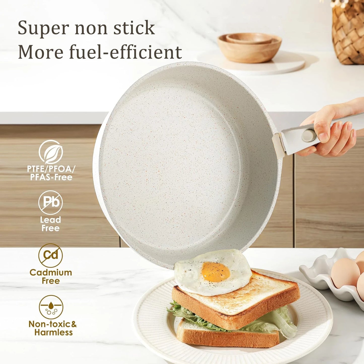 Connor ultra non-stick cookware set