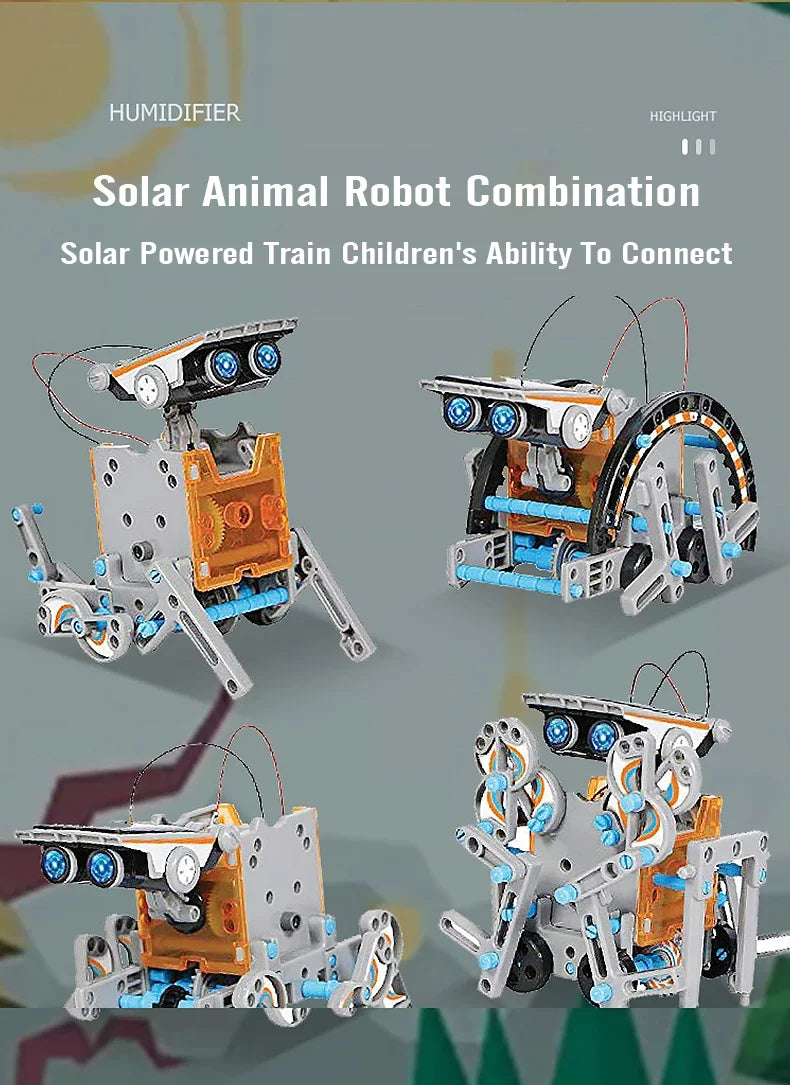 Robo Scientific Experiment - Solar Energy - 12 Shapes