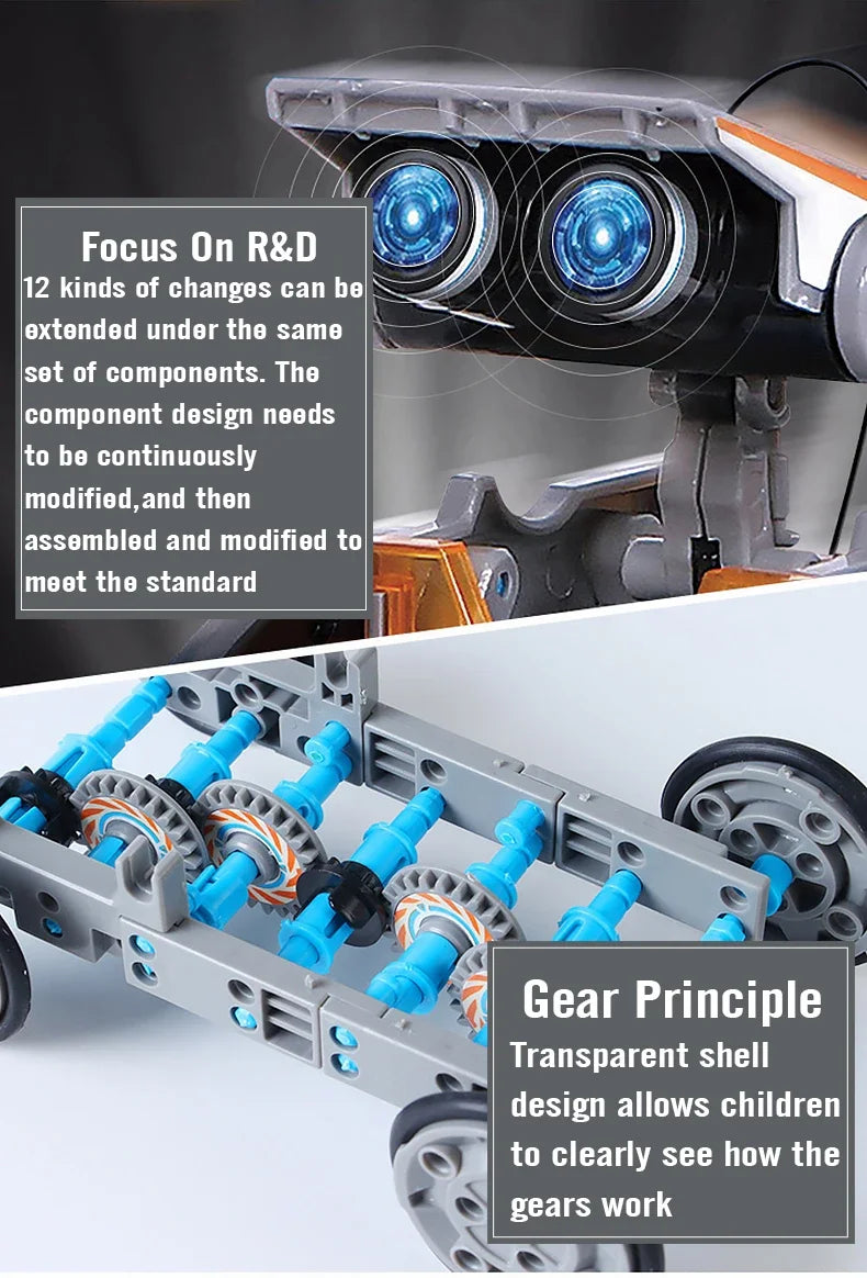 Robo Scientific Experiment - Solar Energy - 12 Shapes
