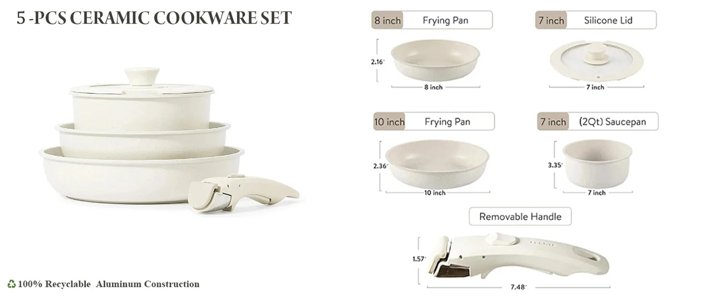 Connor ultra non-stick cookware set