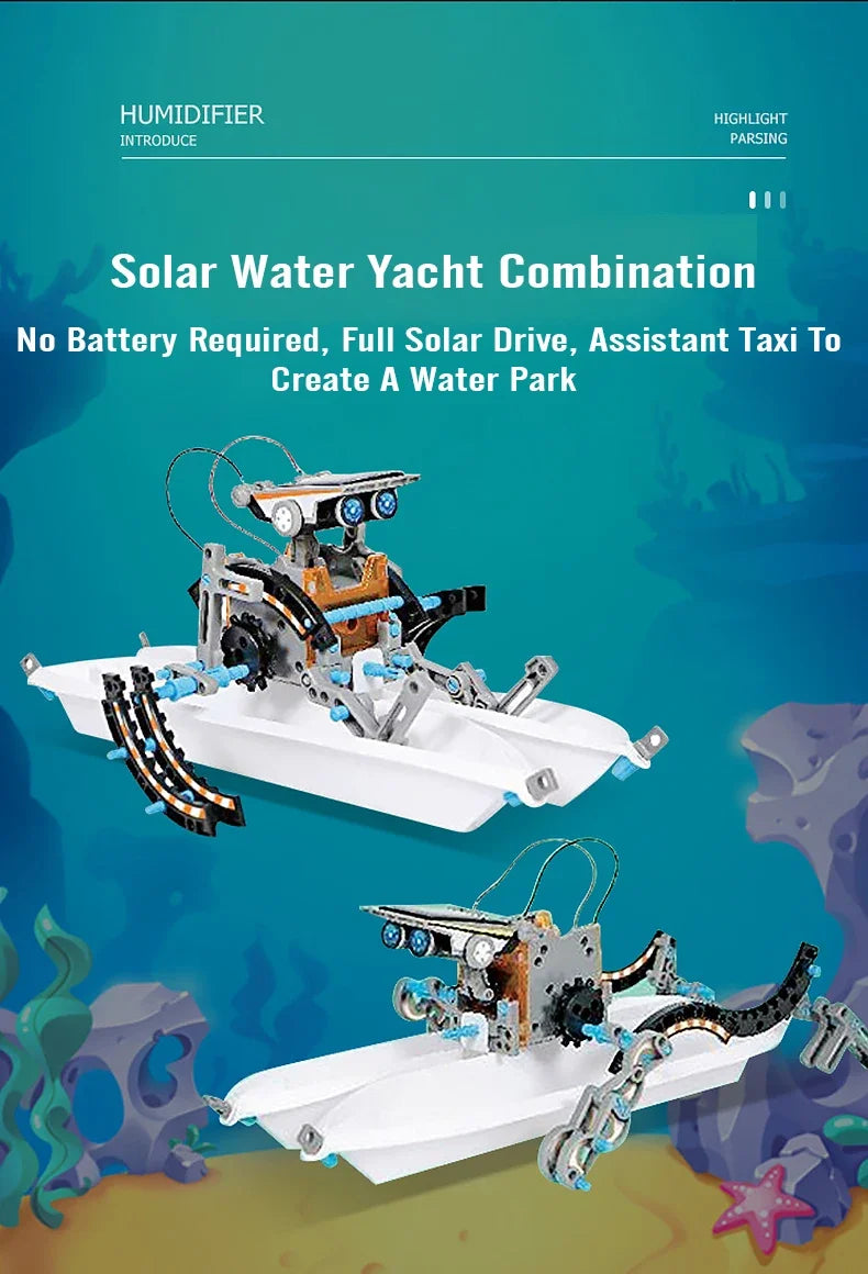 Robo Scientific Experiment - Solar Energy - 12 Shapes