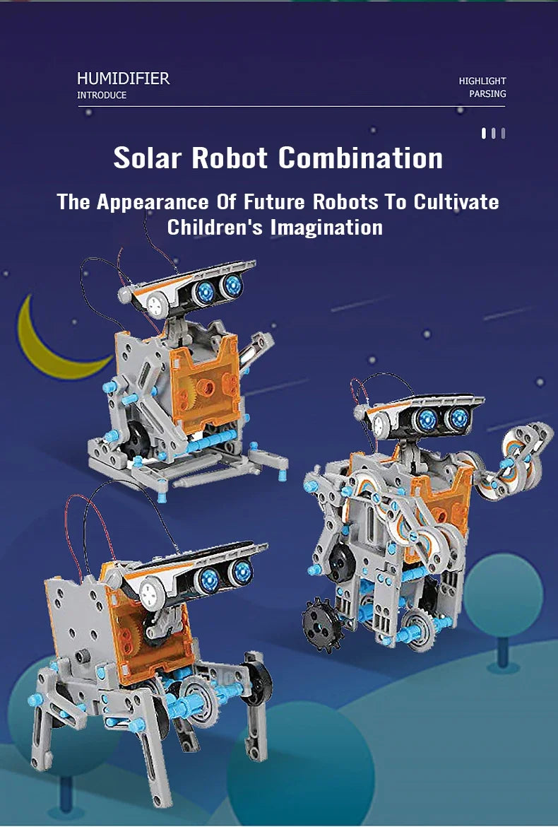 Robo Scientific Experiment - Solar Energy - 12 Shapes