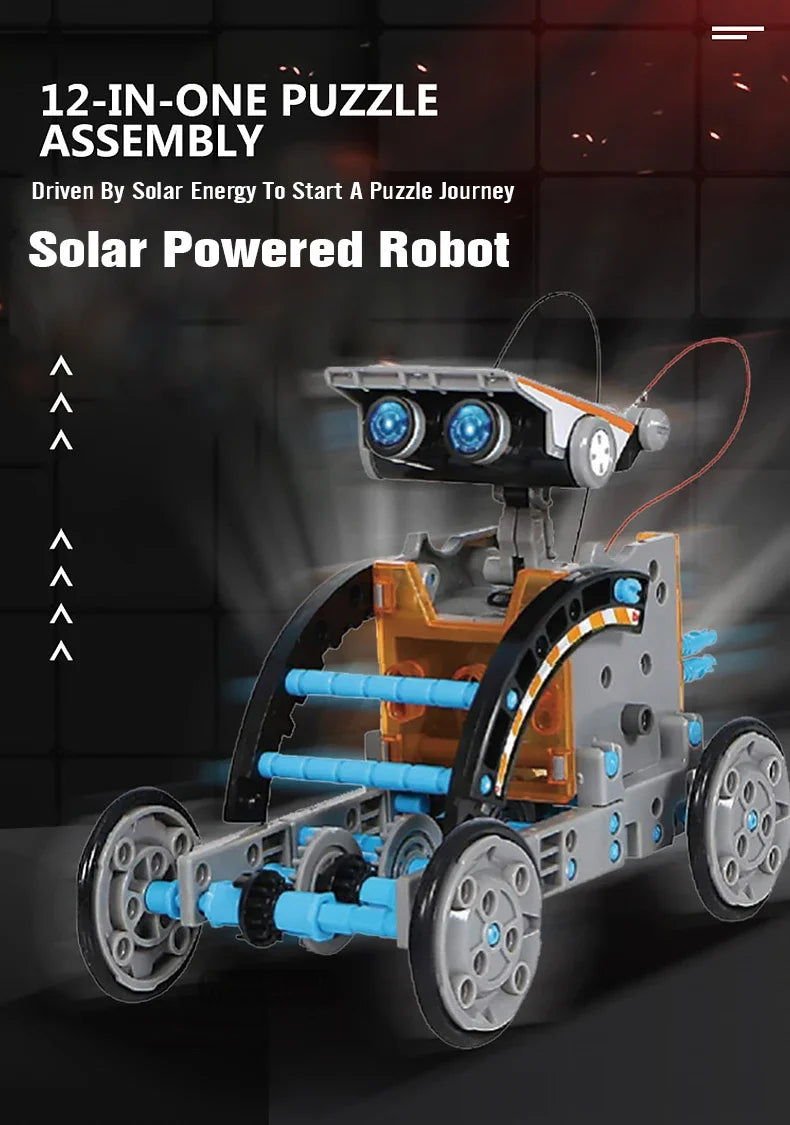 Robo Scientific Experiment - Solar Energy - 12 Shapes