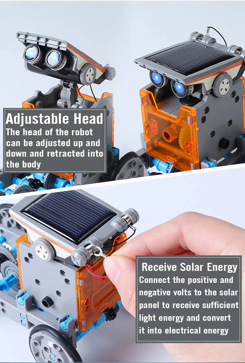 Robo Scientific Experiment - Solar Energy - 12 Shapes