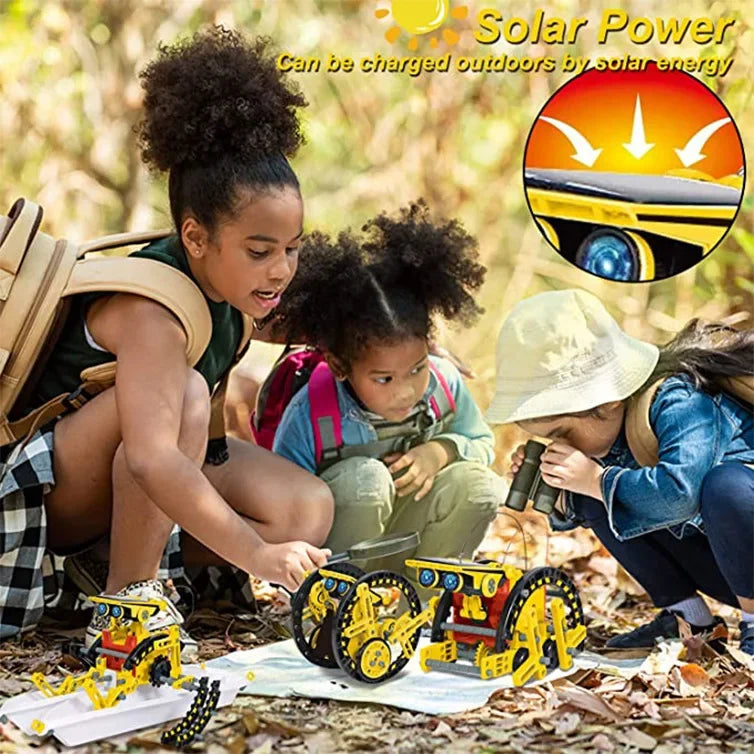 Robo Scientific Experiment - Solar Energy - 12 Shapes