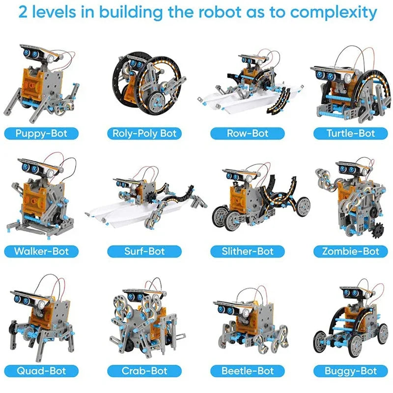 Robo Scientific Experiment - Solar Energy - 12 Shapes