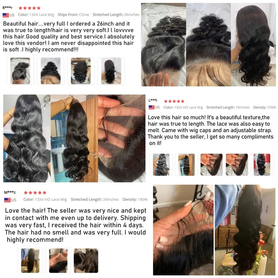 Human Hair Wigs 4x6 5x5 Glueless Wig Ready to Wear Brazilian Lace Frontal Wig for Women