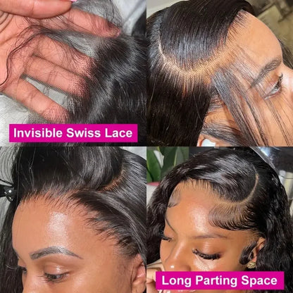 Human Hair Wigs 4x6 5x5 Glueless Wig Ready to Wear Brazilian Lace Frontal Wig for Women