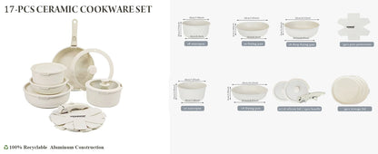 Connor ultra non-stick cookware set
