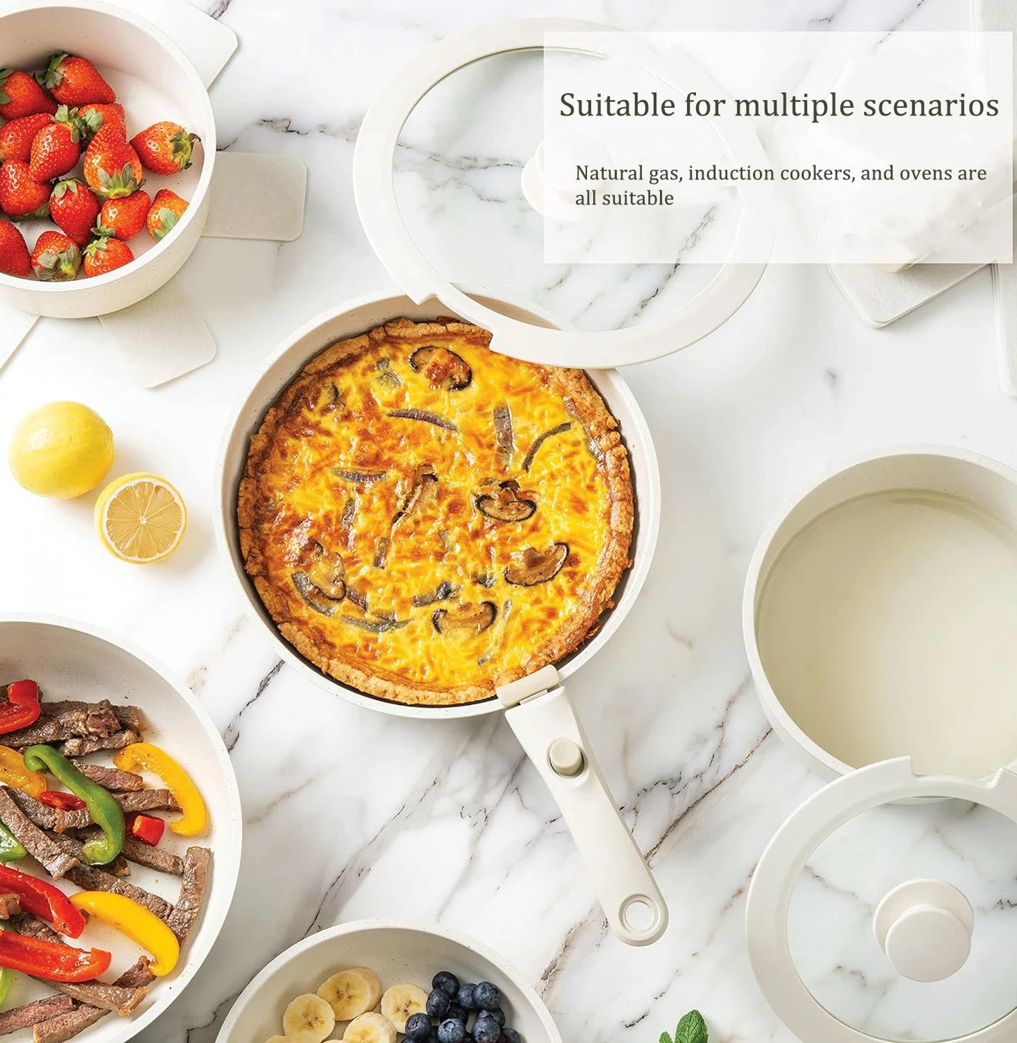 Connor ultra non-stick cookware set