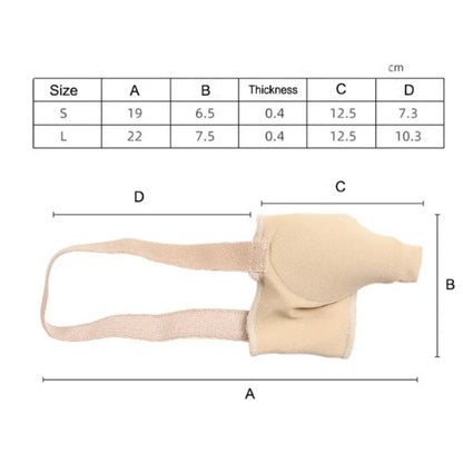 Tailor's Super Bunion Corrector Splint, 2 Pieces
