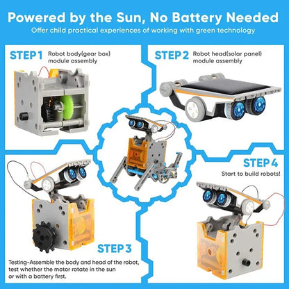 Robo Scientific Experiment - Solar Energy - 12 Shapes